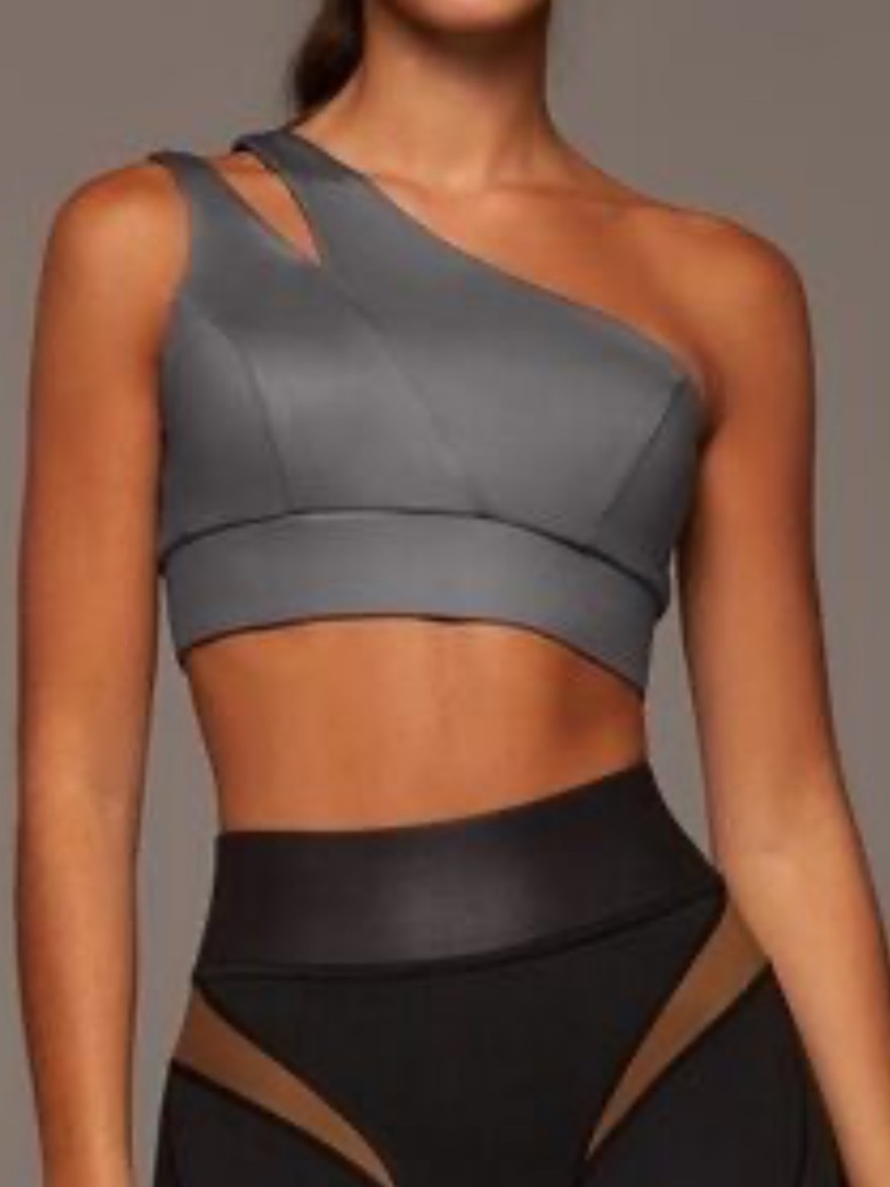 MICHI Intimates Tigress Bra in Grey - Medium